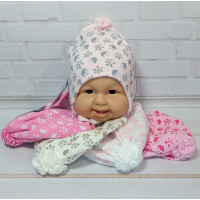 №127-D GRANS(36-38р.детская вязаная шапка)