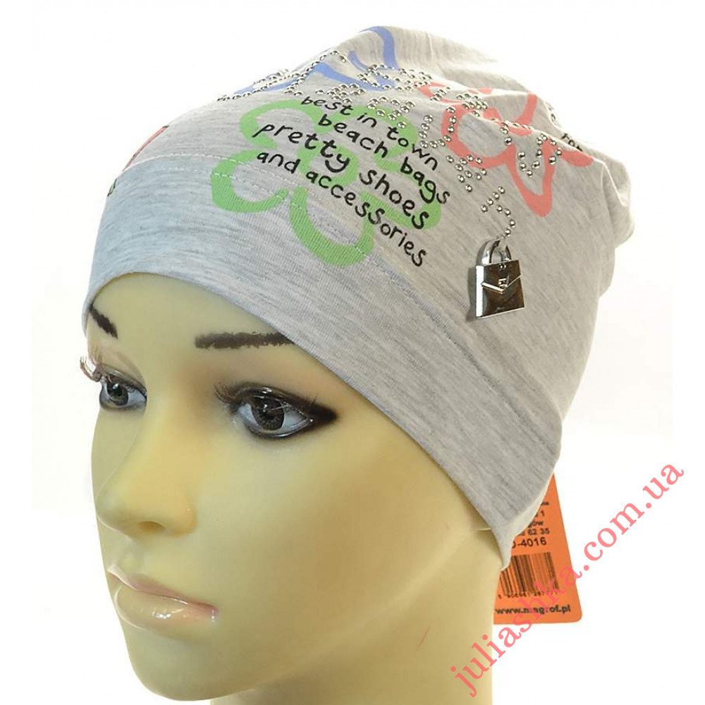 4016 MAGROF (48-52р.трикотажна шапка)