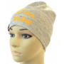 Митя ELF-KIDS(48-54р.трикотажная шапка 2 в 1)