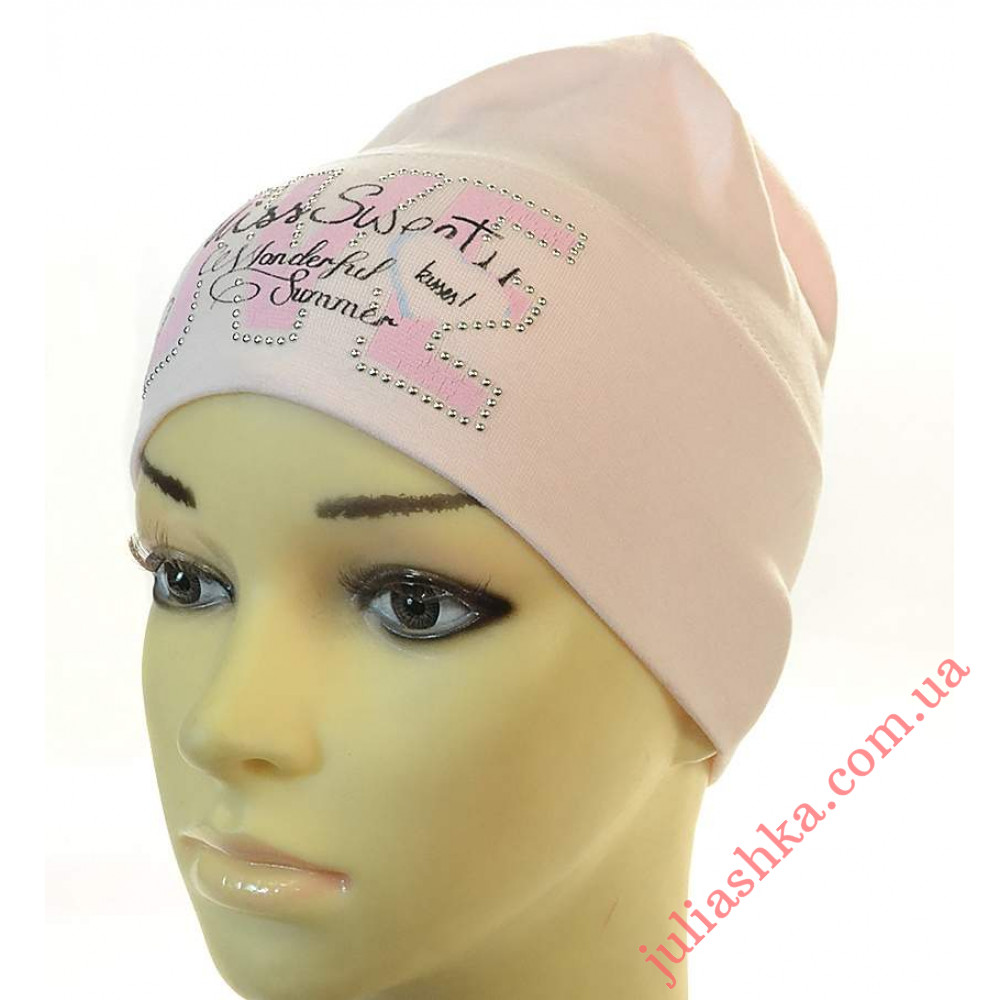 4074 MAGROF (44-48р.трикотажна шапка)