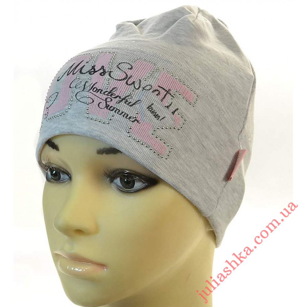 4074 MAGROF (44-48р.трикотажная шапка)