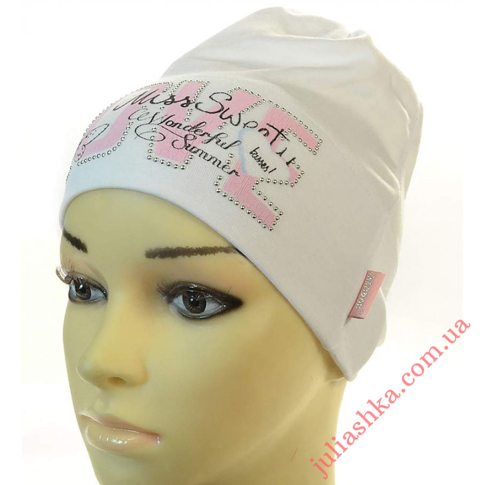 4074 MAGROF (44-48р.трикотажная шапка)