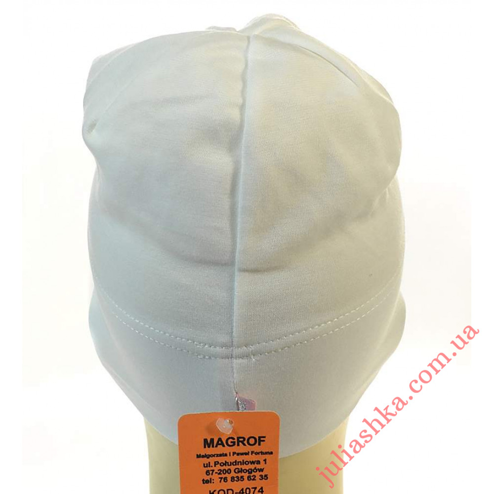 4074 MAGROF (44-48р.трикотажна шапка)