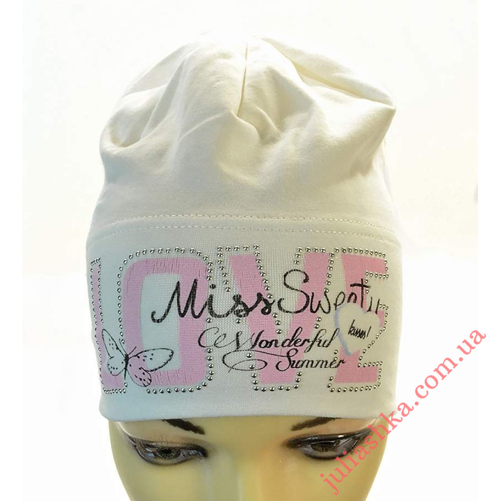 4074 MAGROF (44-48р.трикотажна шапка)