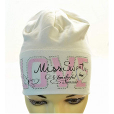 4074 MAGROF (44-48р.трикотажна шапка)