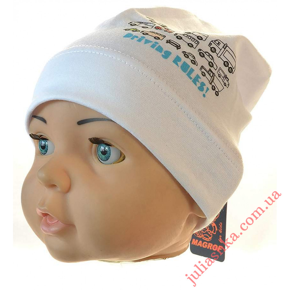 4076 MAGROF (42-48р.трикотажная шапка)