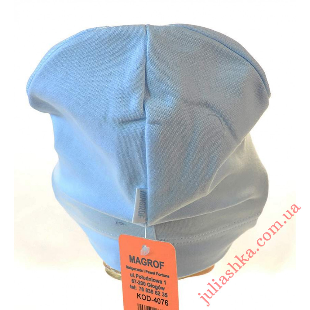 4076 MAGROF (42-48р.трикотажная шапка)