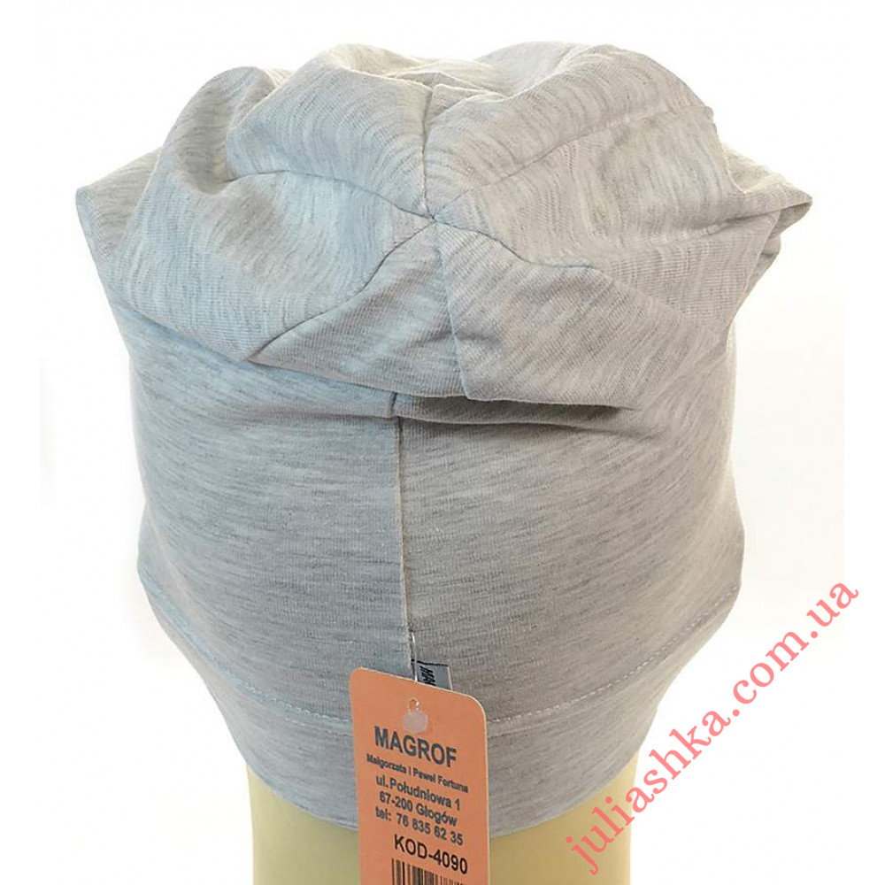 4090 MAGROF (48-52р.трикотажна шапка)