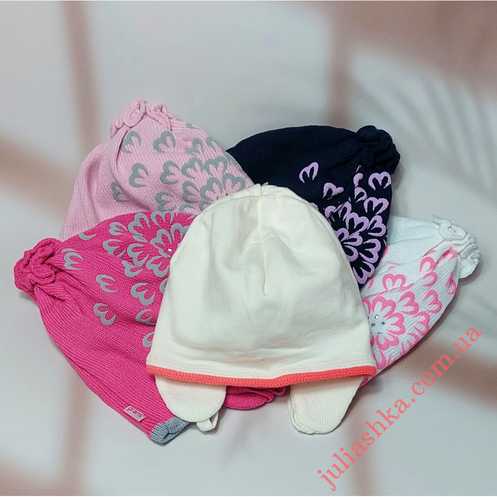 Ku334-D GRANS(46-48р.детская вязаная шапка)