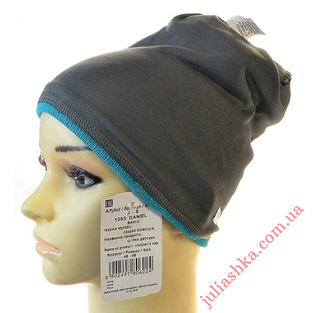 1593 AGBO(46-48р.дитяча в’язана шапка)