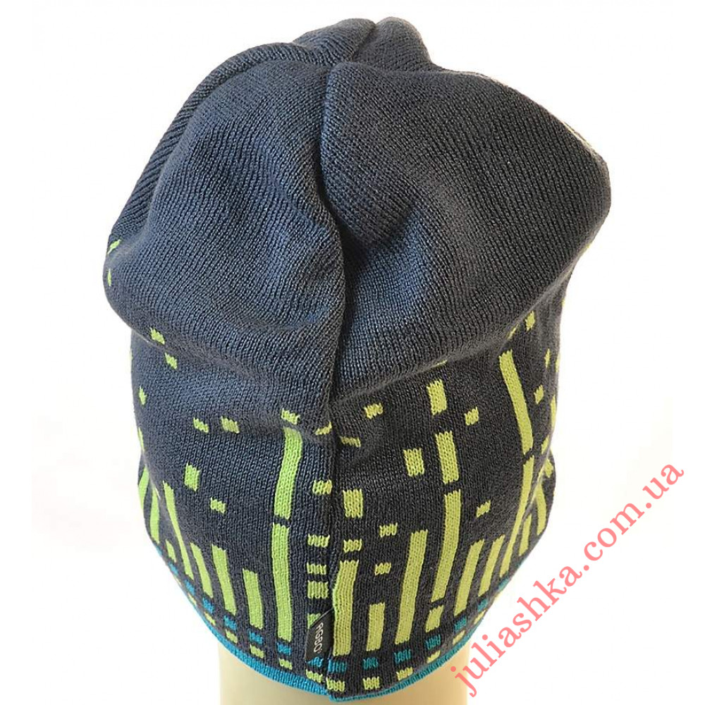 1593 AGBO(46-48р.детская вязаная шапка)
