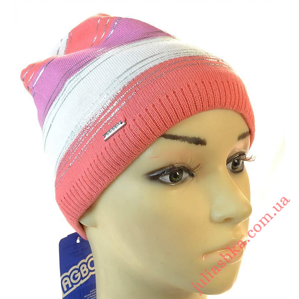 1426 AGBO(50-52р.детская вязаная шапка)