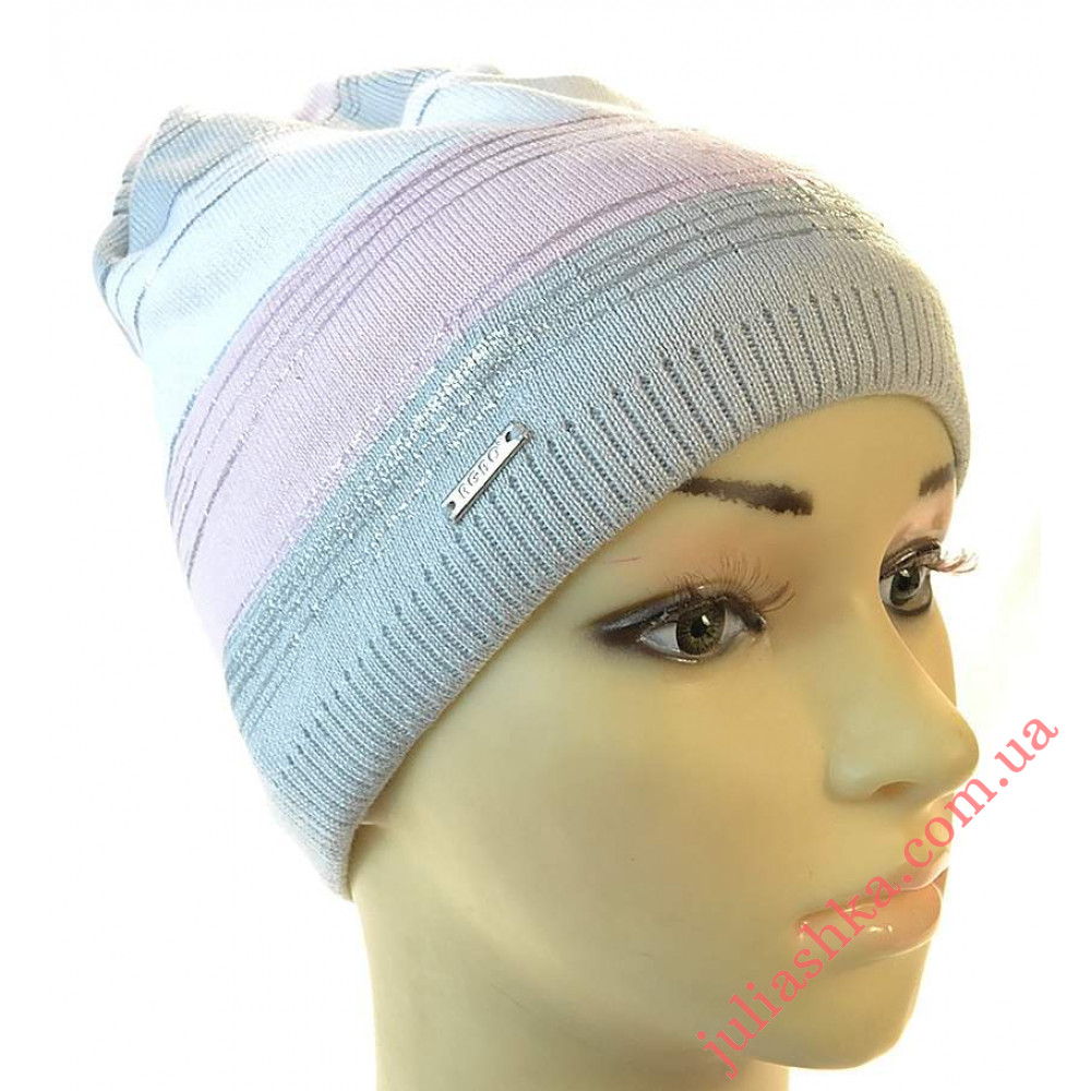 1426 AGBO(50-52р.детская вязаная шапка)