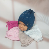 Ku333-D GRANS(46-48р.детская вязаная шапка)