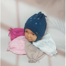 Ku333-D GRANS(46-48р.детская вязаная шапка)