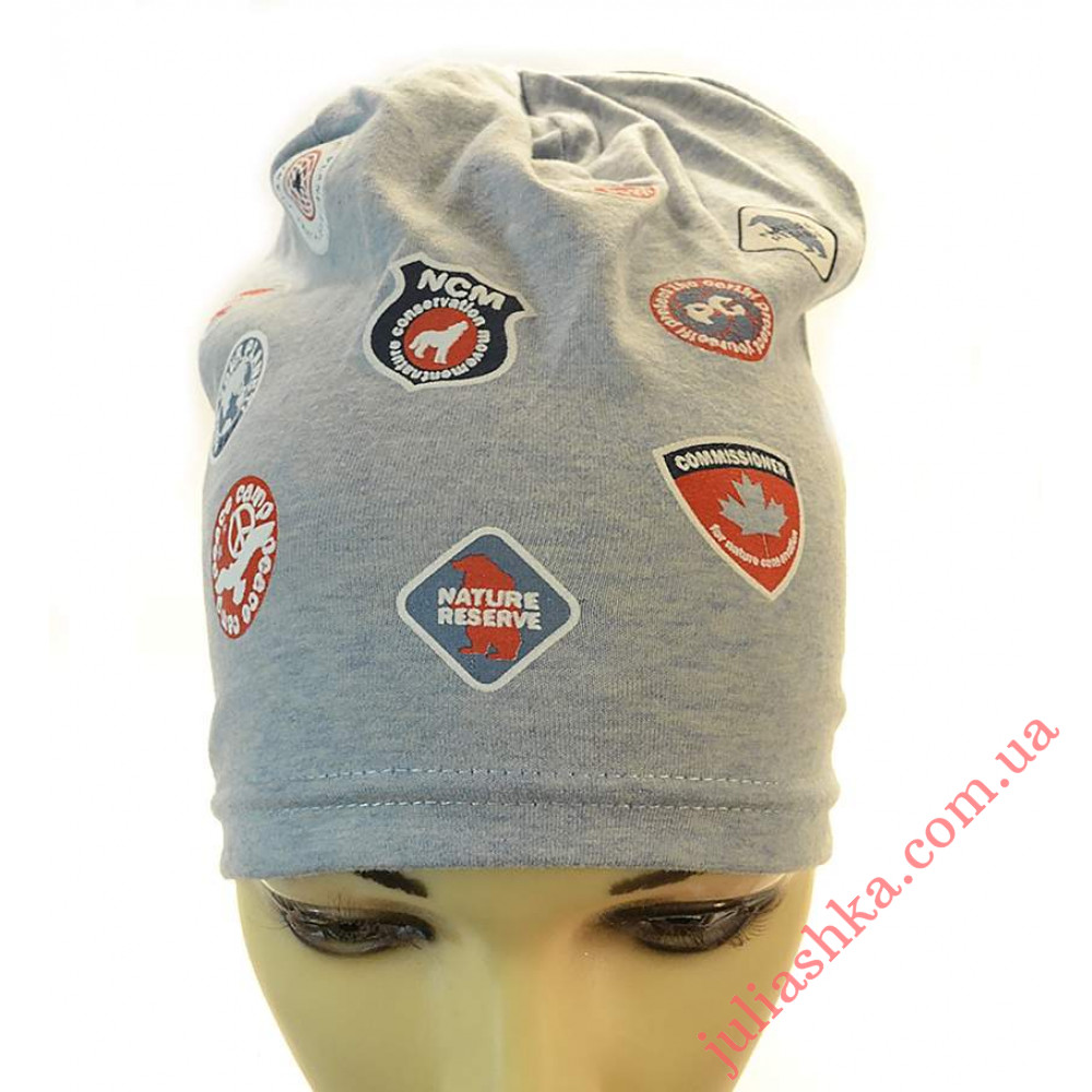 907 FIDO(46-52р.трикотажная шапка)