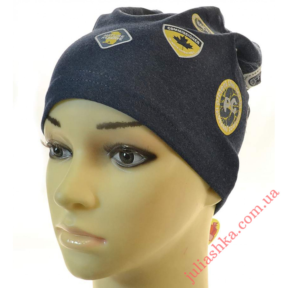 907 FIDO(46-52р.трикотажна шапка)