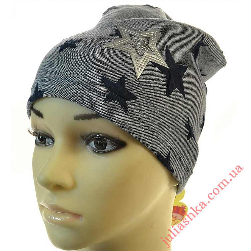 860 FIDO(46-52р.трикотажна шапка)