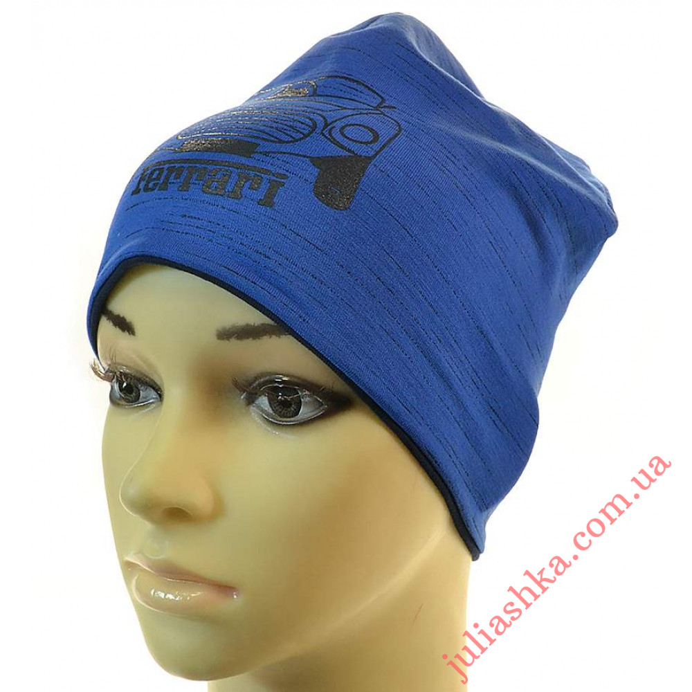 Феррари ELF-KIDS(48-52р.трикотажная шапка)