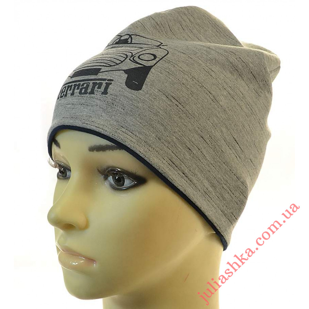 Феррари ELF-KIDS(48-52р.трикотажная шапка)
