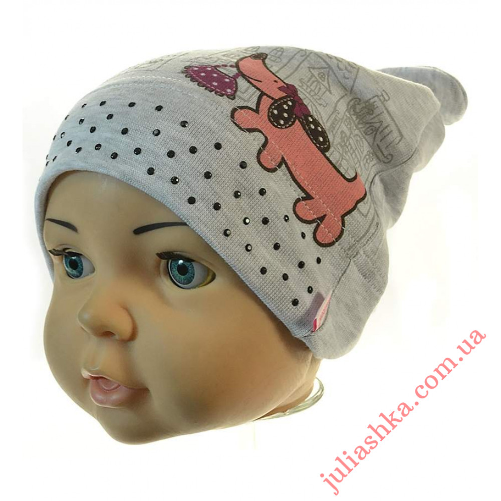 4021 MAGROF (44-48р.трикотажная шапка)