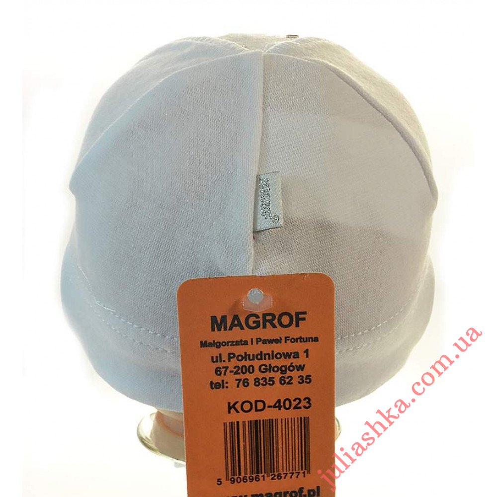 4023 MAGROF (36-42р.трикотажная шапка)