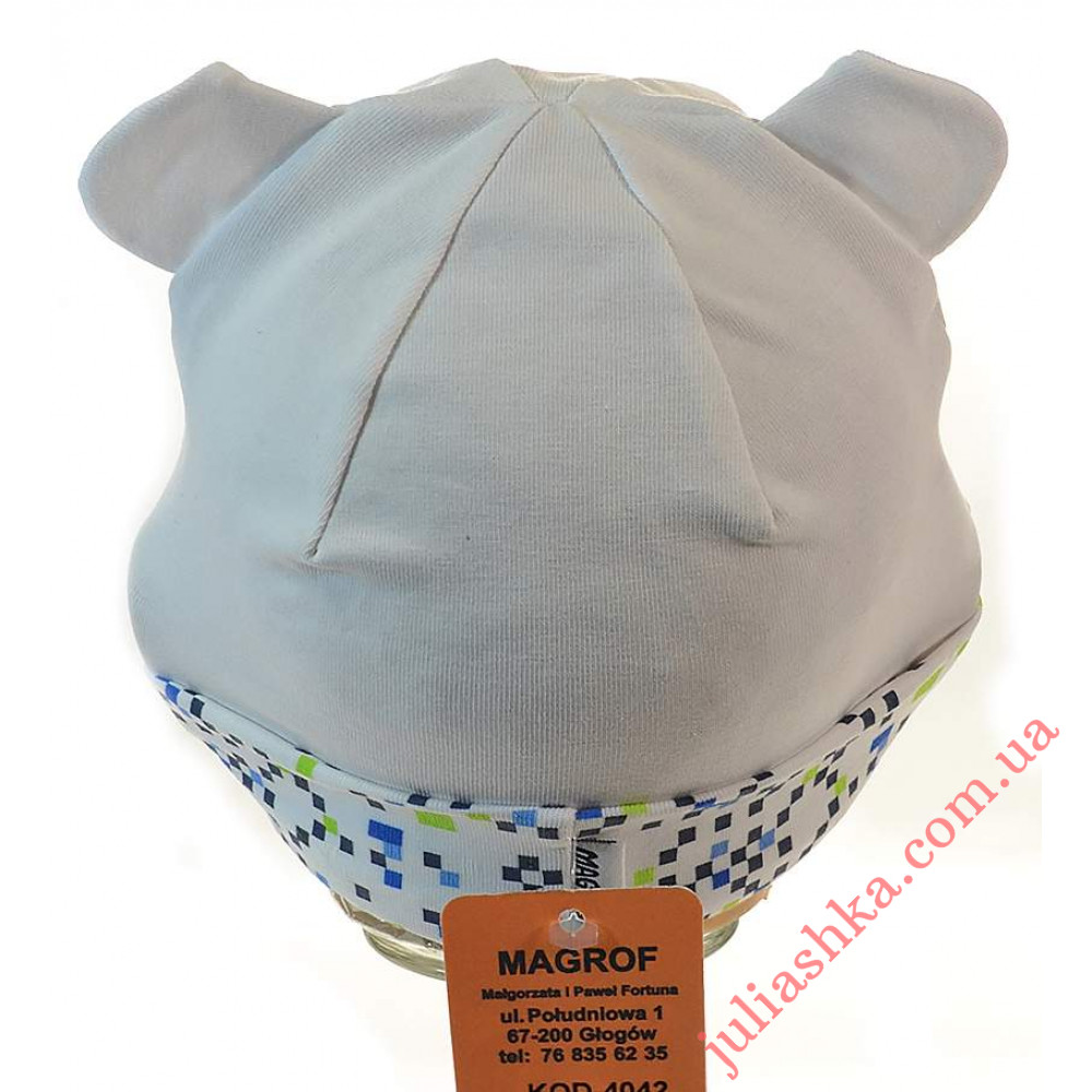 4042 MAGROF (42-46р.трикотажная шапка)