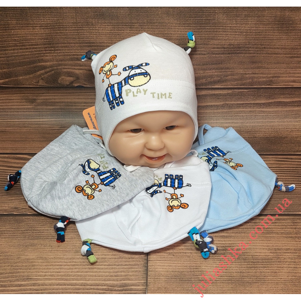 4049 MAGROF (38-42р.трикотажна шапка)