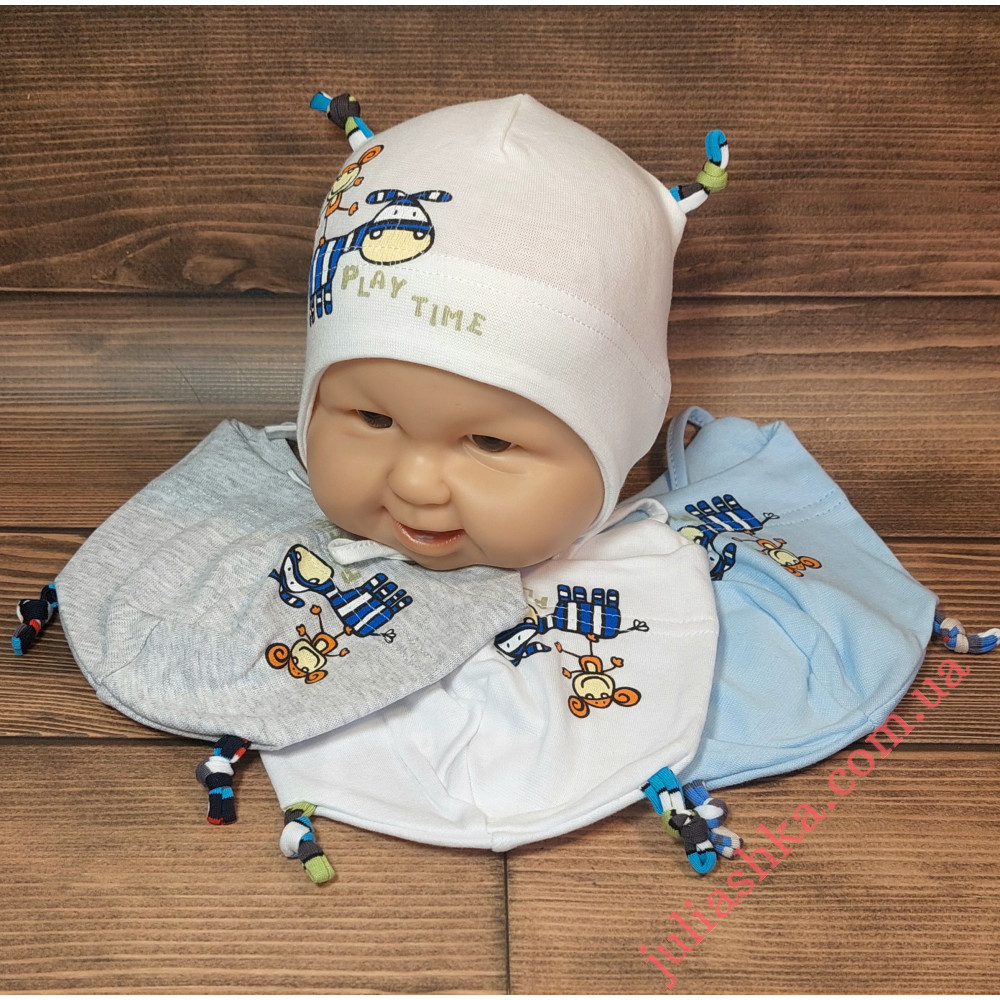 4049 MAGROF (38-42р.трикотажная шапка)