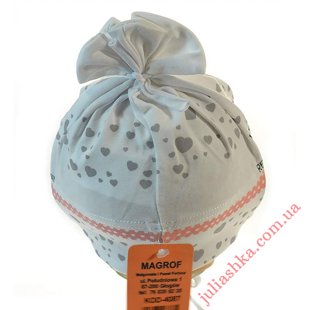 4087 MAGROF (44-48р.трикотажная шапка)