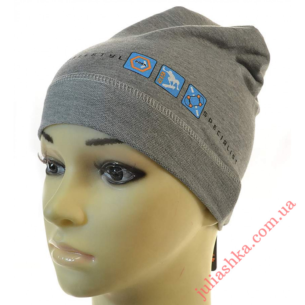 4097 MAGROF (48-52р.трикотажна шапка)