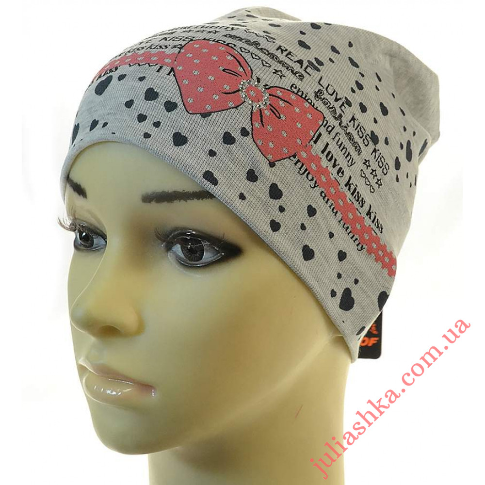 4083 MAGROF (44-48р.трикотажна шапка)