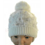 K-3489 MAGROF(38-42р.зимняя вязаная шапка)
