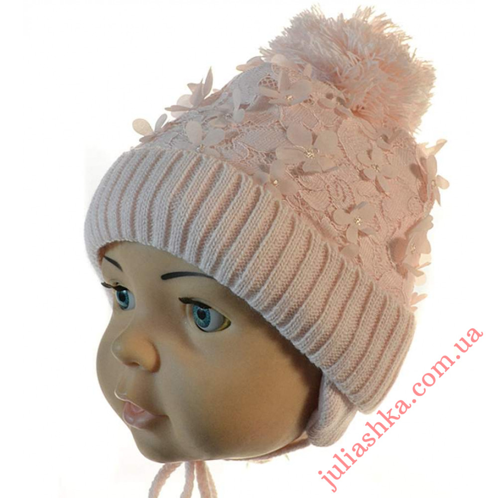 K-3489 MAGROF(38-42р.зимняя вязаная шапка)