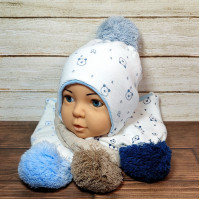 K-3523 MAGROF(38-42р.зимова в'язана шапочка) K-3523 MAGROF(38-42р.зимова в'язана шапочка)