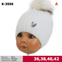 K-3556 MAGROF(36-42р.зимова в'язана шапка) K-3556 MAGROF(36-42р.зимова в'язана шапка)