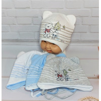 K-3595 MAGROF(38-42р.зимова трикотажна шапка) K-3595 MAGROF(38-42р.зимова трикотажна шапка)