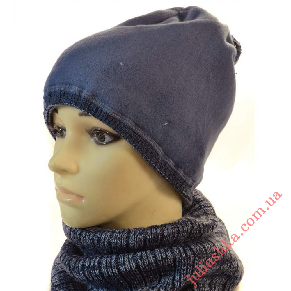 1715 AGBO(52-54р.зимний вязаный комплект)