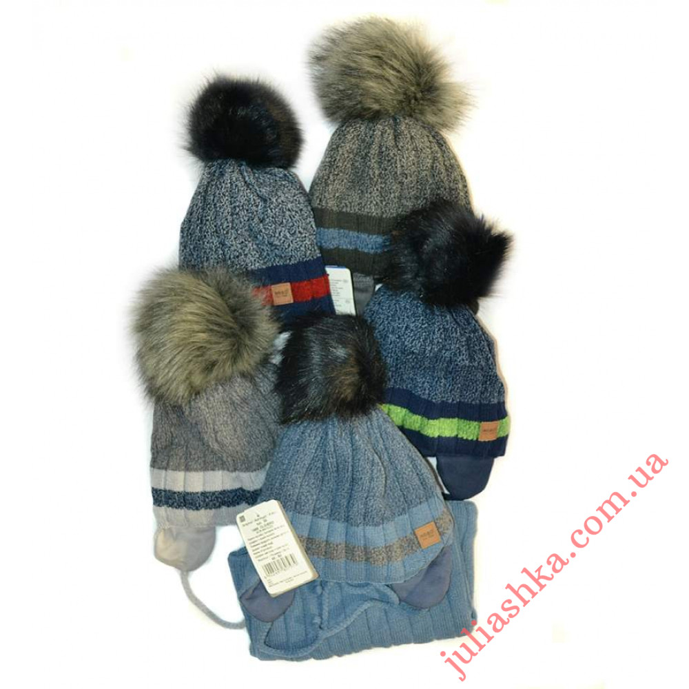 1588 AGBO(48-50р.зимовий в’язаний комплект)