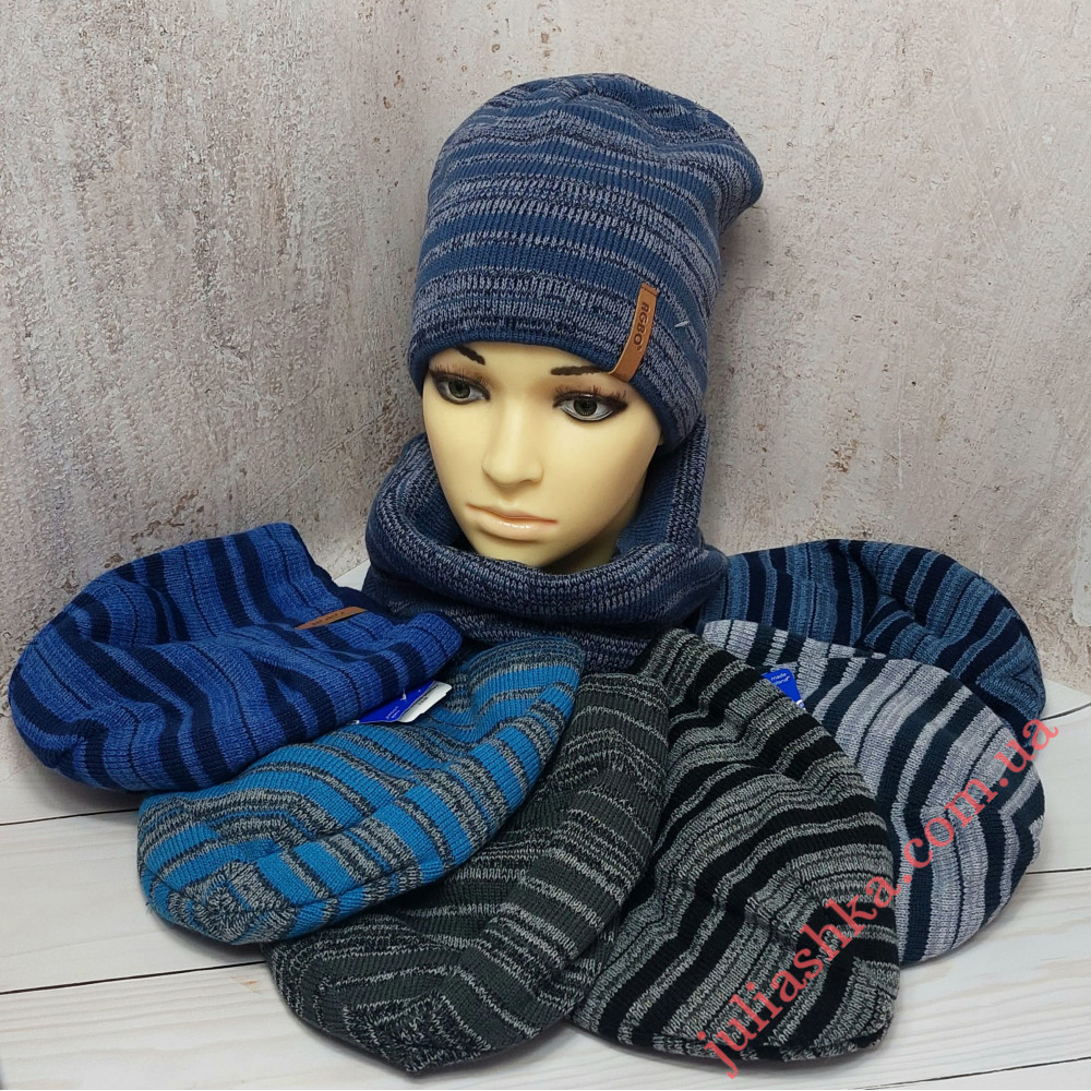 1623 AGBO(50-52р.зимний вязаный комплект)