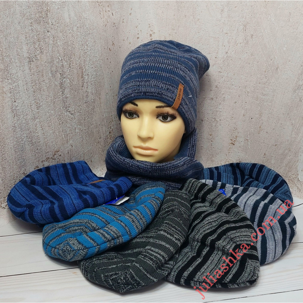 1623 AGBO(50-52р.зимний вязаный комплект)