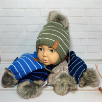 A897-ST GRANS(44-46р.зимовий в'язаний комплект)