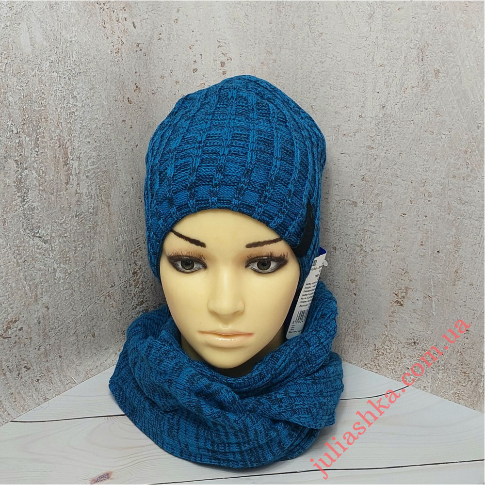 1653 AGBO(50-52р.зимний вязаный комплект)