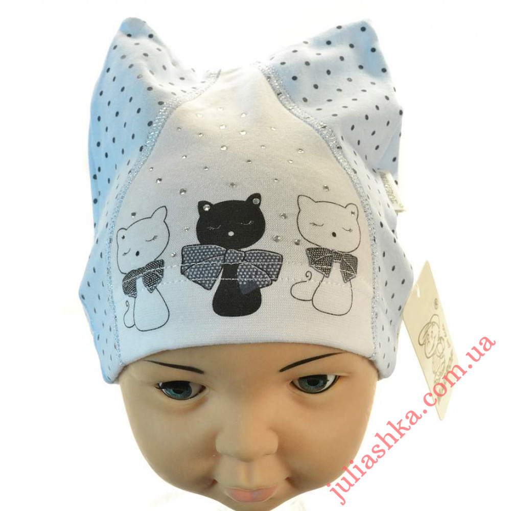 4119 MAGROF (44-48р.трикотажная шапка)