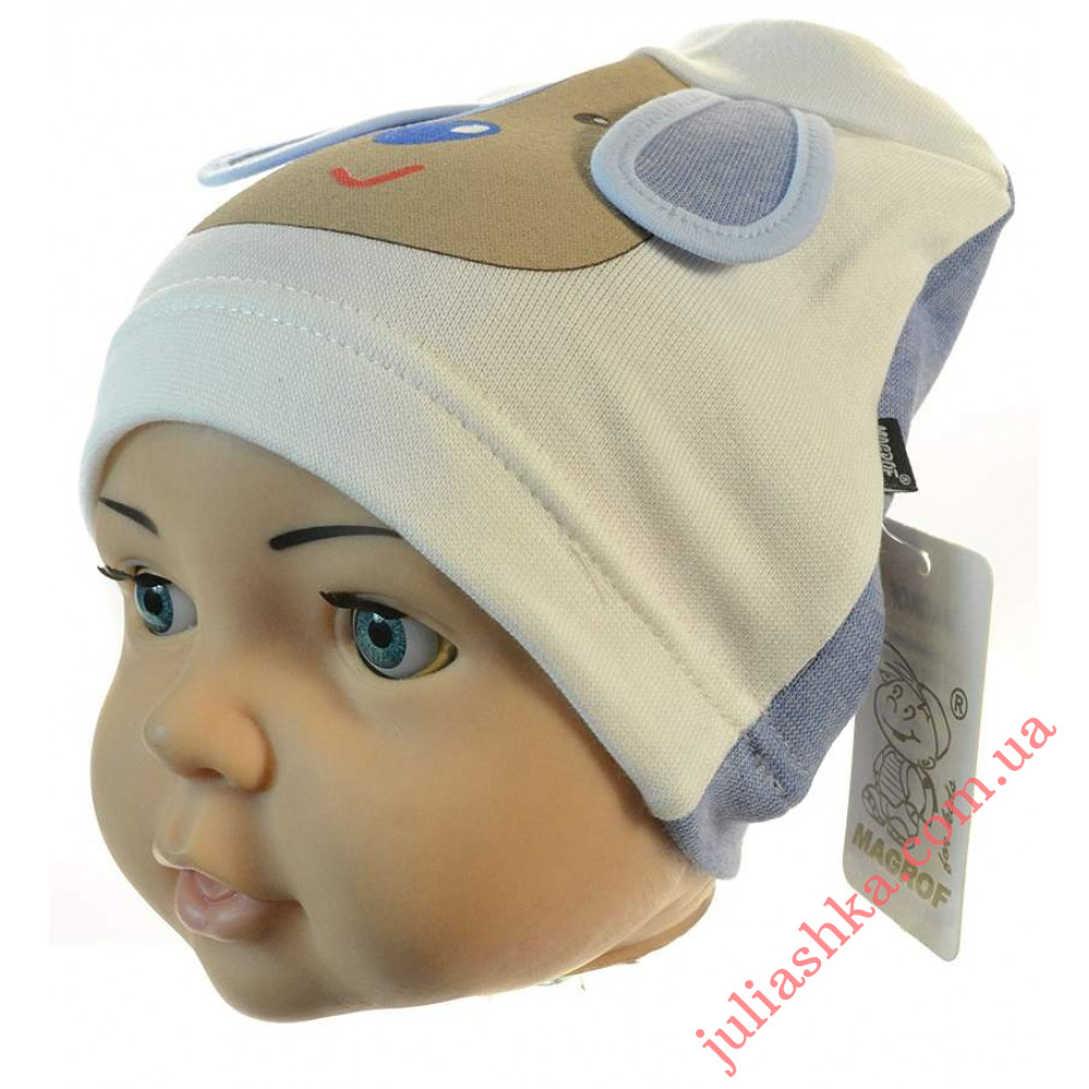 4126 MAGROF (44-48р.трикотажная шапка)