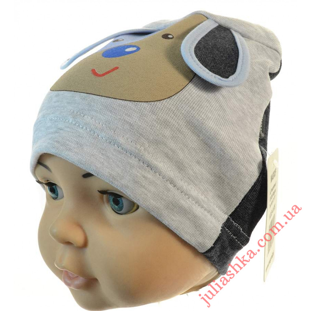 4126 MAGROF (44-48р.трикотажная шапка)