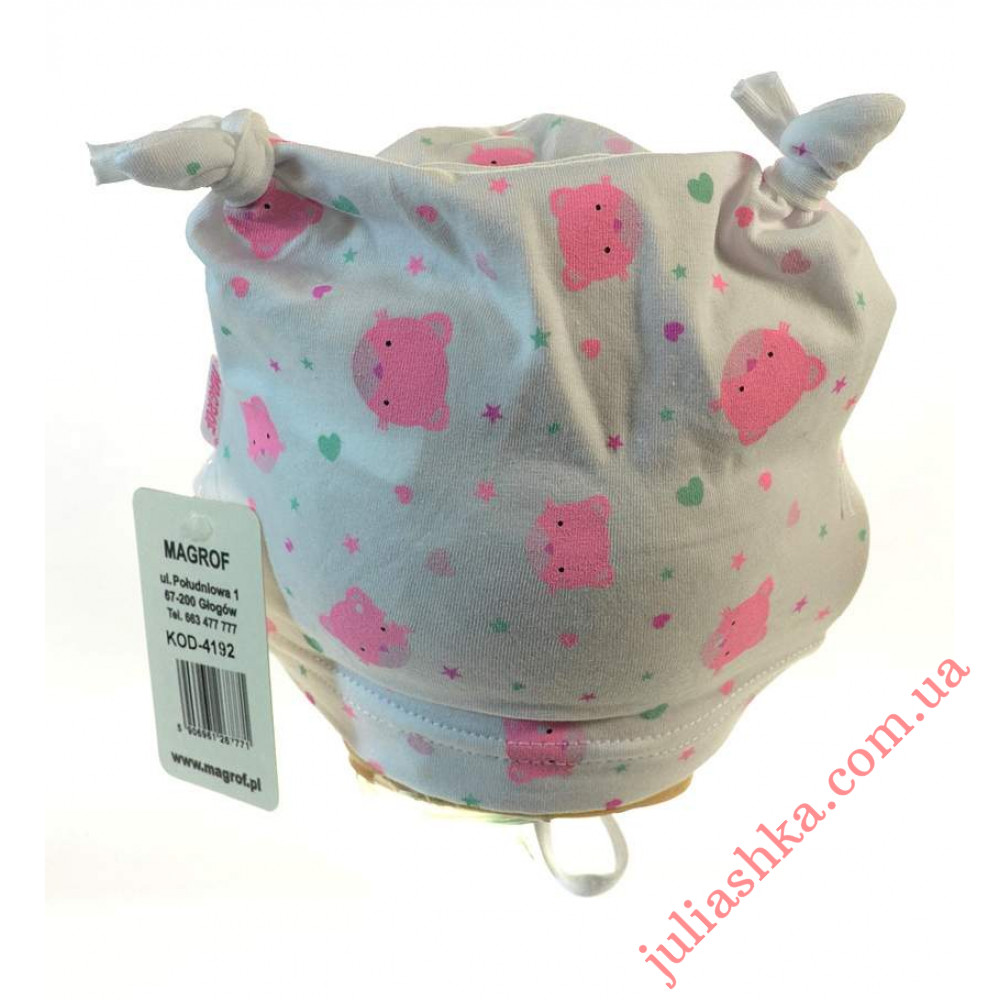 4192 MAGROF (38-42р.трикотажна шапка)