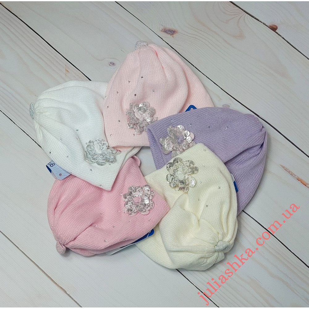 №141-D GRANS(36-38р.детская вязаная шапочка)