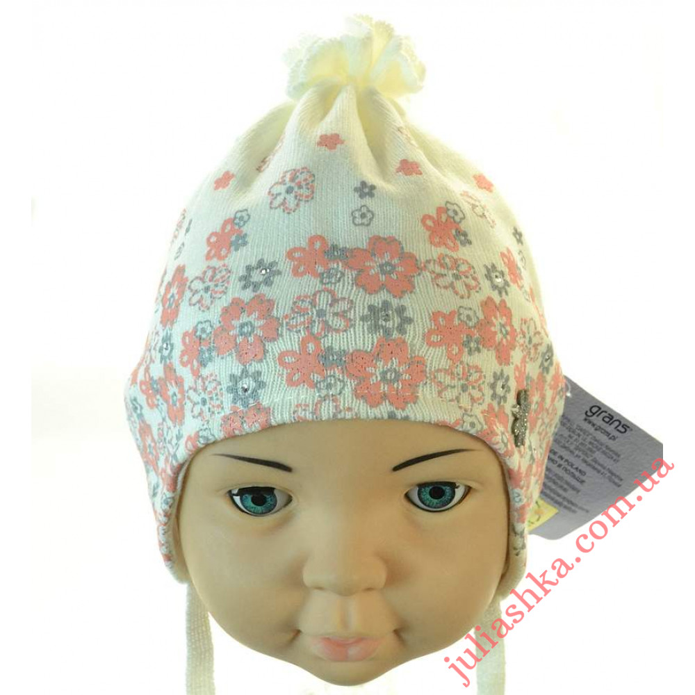 №145-D GRANS(38-40р.дитяча в’язана шапочка)