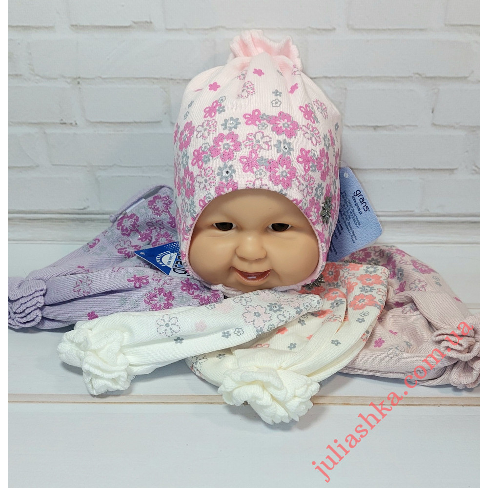 №145-D GRANS(38-40р.дитяча в’язана шапочка)